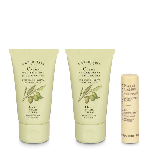 Hand - und Nagel - Oliven Handcreme Set limitiert